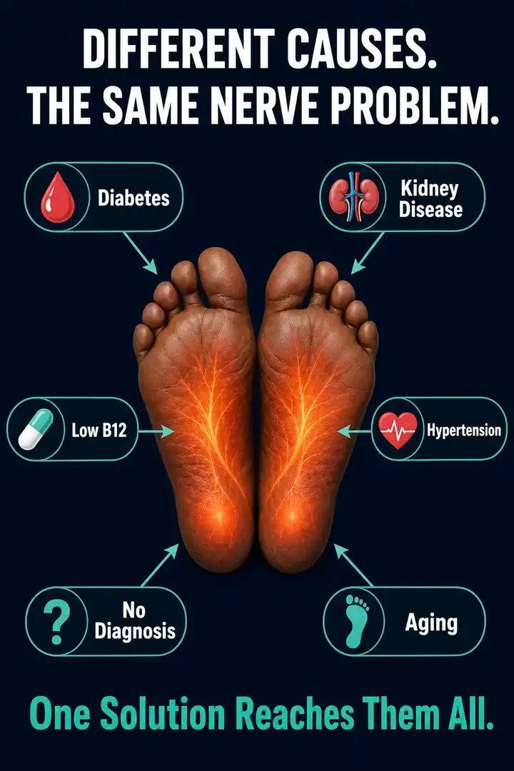 Different causes, the same nerve problem